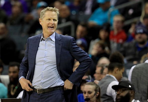 Warriors coach, Steve Kerr, has been fined $25,000 for verbally abusing an official