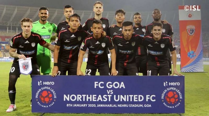 NorthEast United FC were depleted and felt the loss of key players. (Image: ISL)