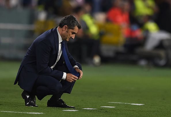 Ernesto Valverde has left after 2 and a half seasons in charge of Barcelona