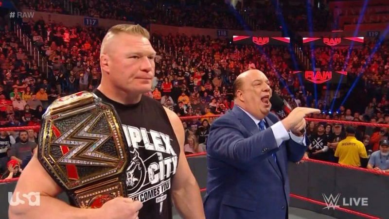 Brock Lesnar is conquering this year&#039;s Royal Rumble match