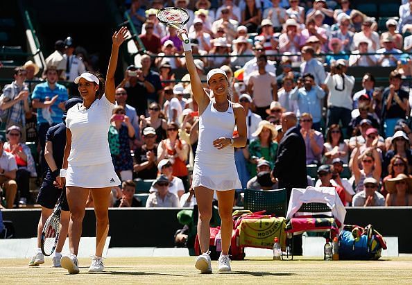 Mirza had a breakthrough year in 2015, winning the Wimbledon alongside Martina Hingis.