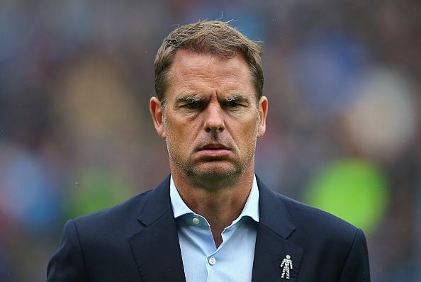Frank De Boer was the first casualty of 2017-18, leaving Crystal Palace after 4 games
