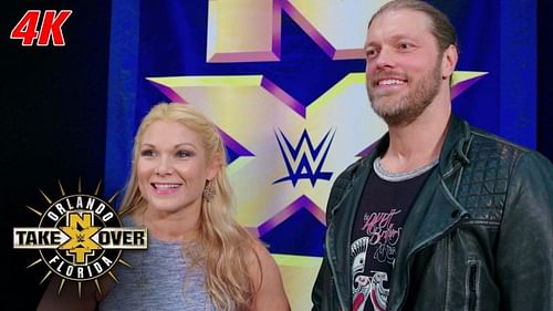Beth Phoenix with Edge (Image courtesy: WWE YouTube)