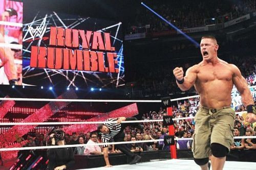 John Cena has won 2 Royal Rumble matches