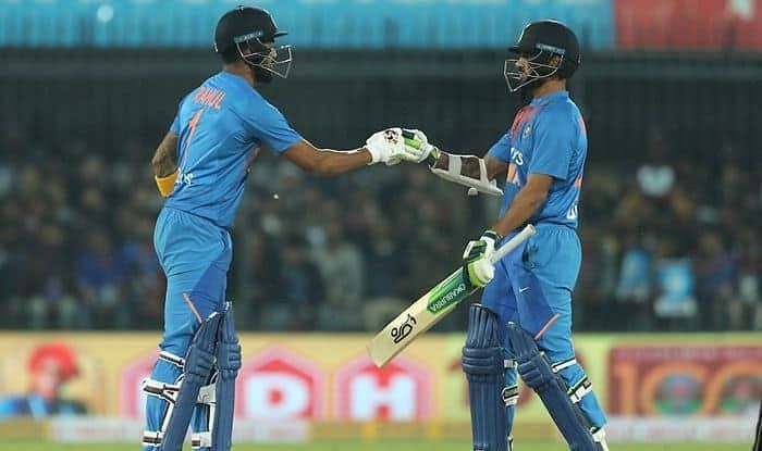 Dhawan and Rahul laid the platform for a commanding victory