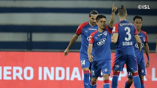 Sunil Chhetri was back among the goals