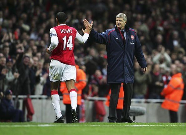 Arsene Wenger played a huge role in transforming Thierry Henry into a lethal goalscorer