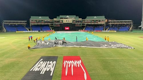 West Indies' T20 against Ireland was washed out