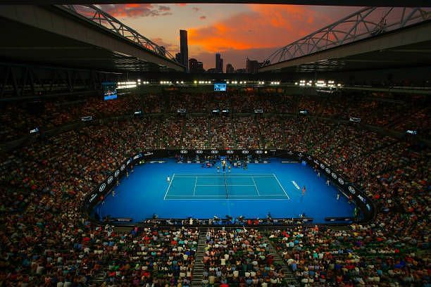 Australian Open, the first slam of the year is held at Melbourne Park