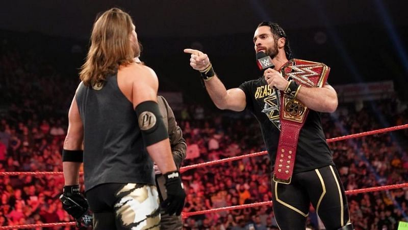 Seth Rollins and AJ Styles