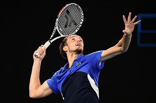 Daniil Medvedev has turned in good serving performances in the tournament so far.