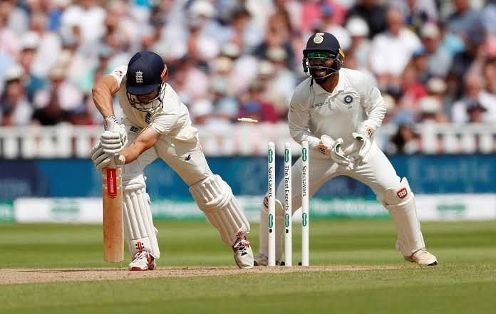 Cook is captured castled by R Ashwin