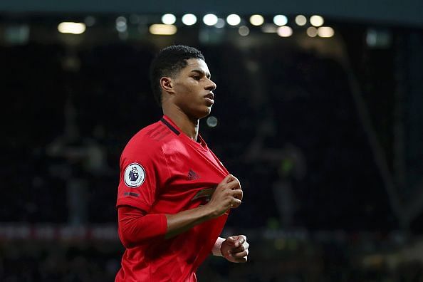 Marcus Rashford dazzled on his 200th appearance for the club