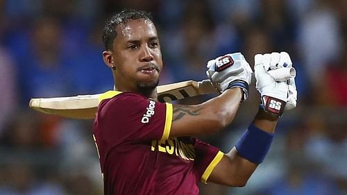 West Indies batsman Lendl Simmons