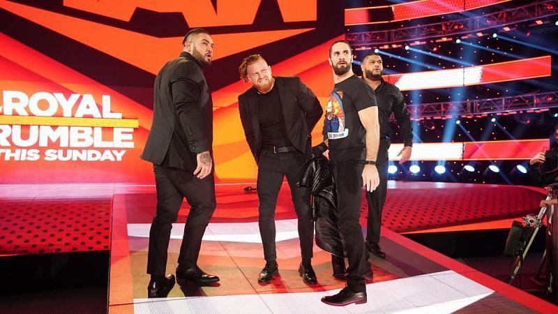 Seth Rollins&#039; faction of AOP, Buddy Murphy and Rollins