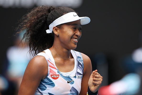 Naomi Osaka on day 1 of the 2020 Australian Open