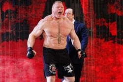 WWE Royal Rumble मैच में अभी तक ब्रॉक लैसनर ने क्या-क्या किया?