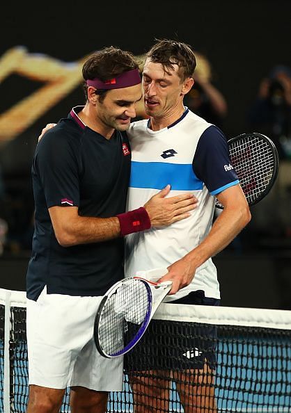 Federer outlasts Millman to win a classic