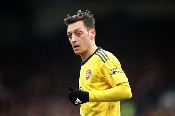 Mesut Ozil is solidifying his position in the starting eleven