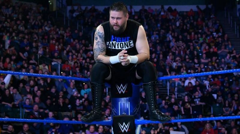Kevin Owens had an incredible view of an incredible moment at the Royal Rumble on Sunday