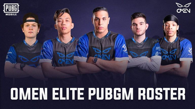 Omen Elite PUBG Mobile 2020 Roster