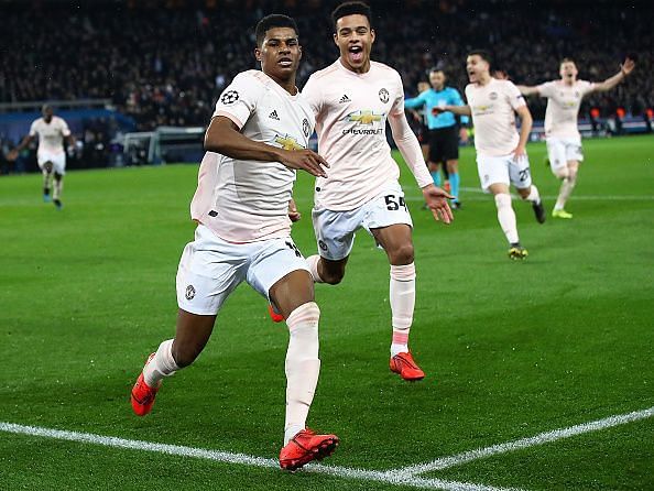 Marcus Rashford&#039;s penalty handed United a classic comeback win over Paris St. Germain in 2019