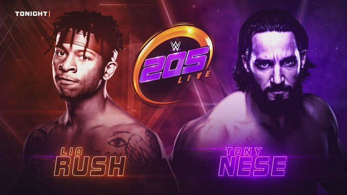 With Tony Nese &amp; Lio Rush...we might be getting back to peak 205 Live!