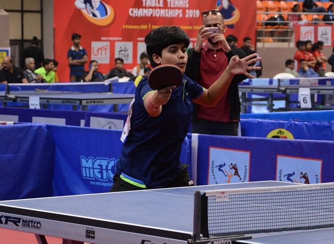 Payas Jain, Munmun Kundu clinch gold medals the UTT 65th National School Games Table Tennis Championships