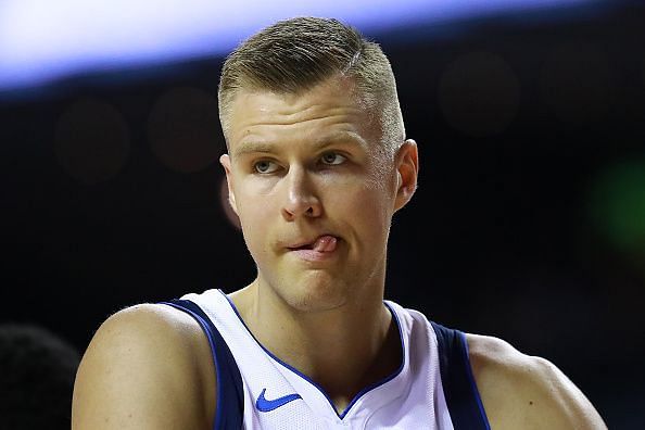 Kristaps Porzingis has missed 10 games with a knee injury