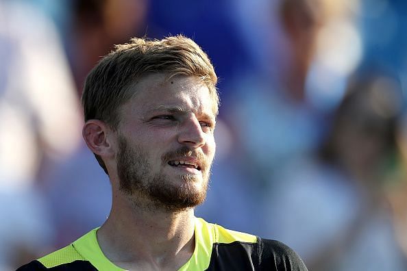 David Goffin will have a hard timing getting the better of a dangerous-looking Dimitrov