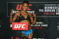 Angela Hill is a longtime UFC veteran