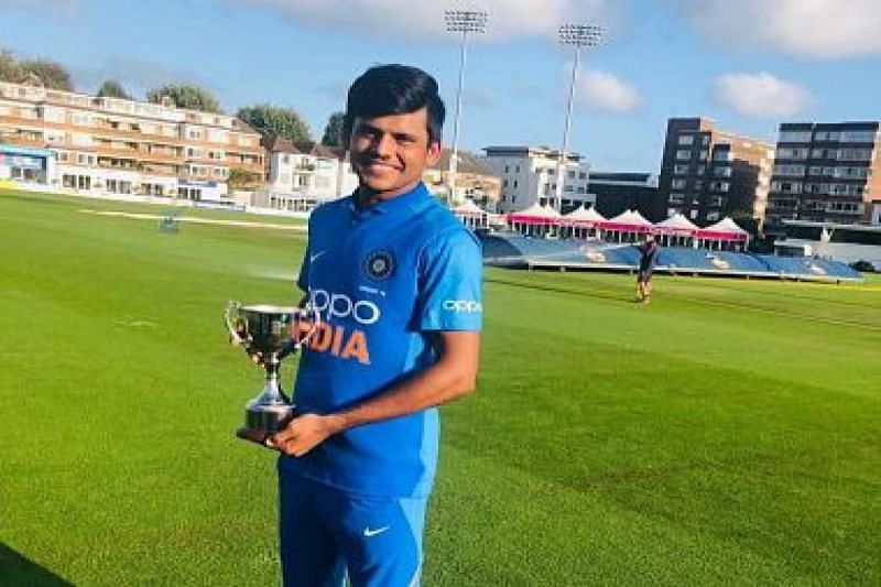 भारतीय अंडर-19 टीम के कप्तान प्रियम गर्ग