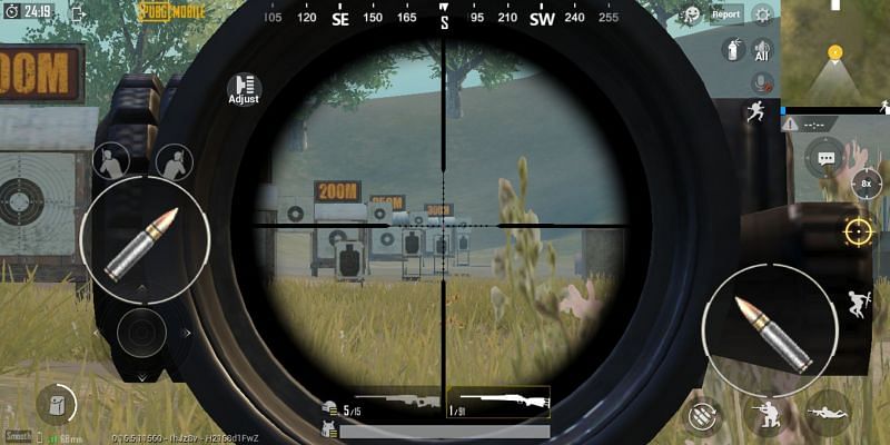 Gyroscope aid the players while aiming in PUBG Mobile