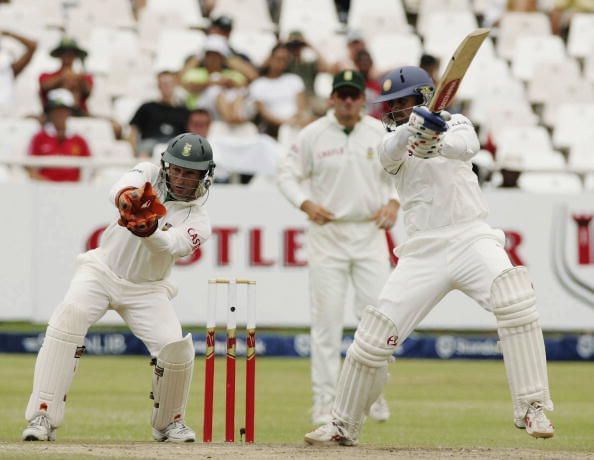 Rahul Dravid&#039;s maiden Test hundred came in South Africa in 1997