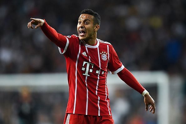 Thiago Alcantara&#039;s passing range is second to none