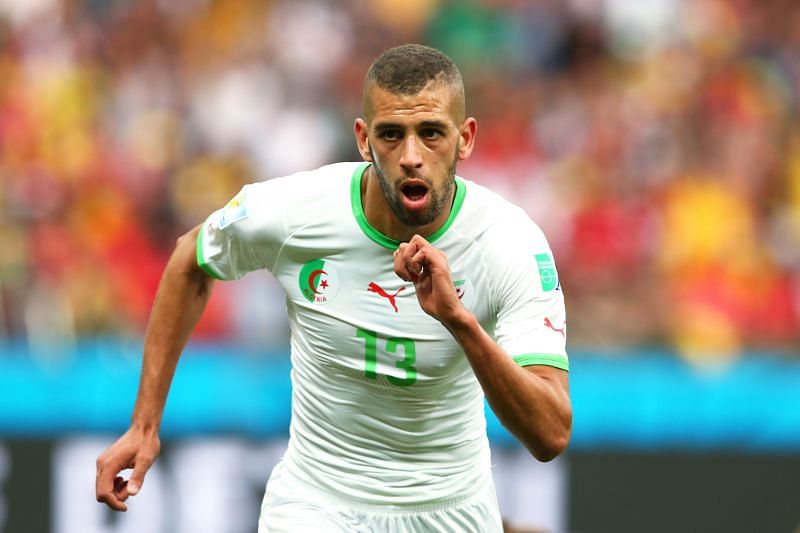 Islam Slimani is reportedly being courted by Manchester United and Tottenham Hotspur