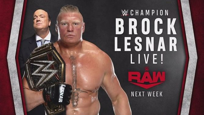 Brock Lesnar's return, rematches from WWE TLC and more announced for next week's RAW
