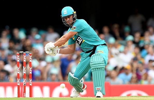 AB de Villiers made his Big Bash League debut for Brisbane Heat yesterday