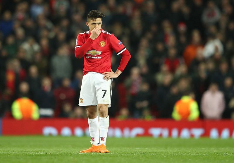 Alexis Sanchez flopped after a big move to Manchester United in 2018