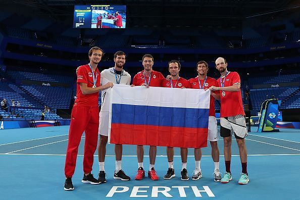 2020 ATP Cup - Perth, Day 5 | Russia v United States