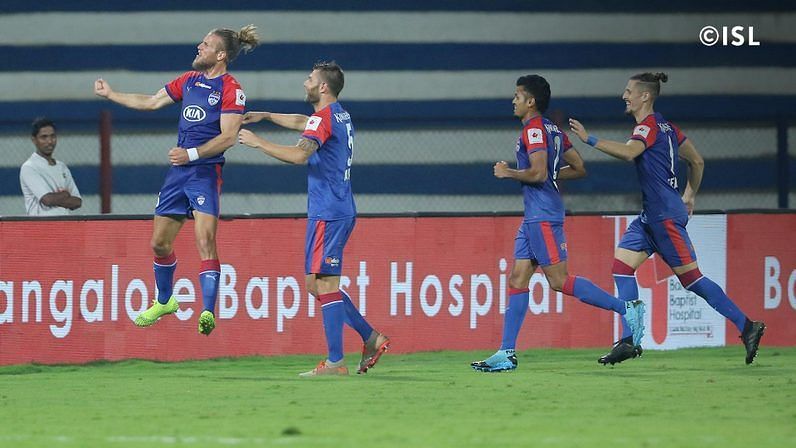 Bengaluru were a constant menace from set-pieces