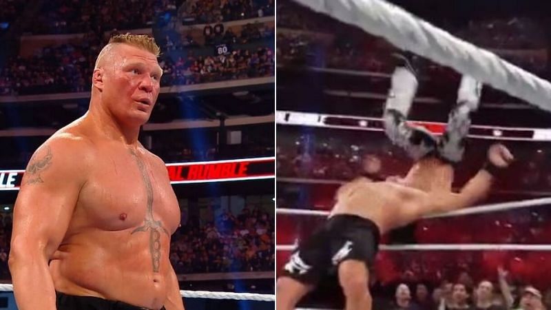 Brock Lesnar eliminated a number of Superstars too soon