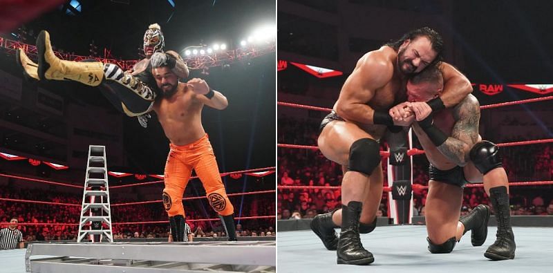 There were a number of botches last night on Raw
