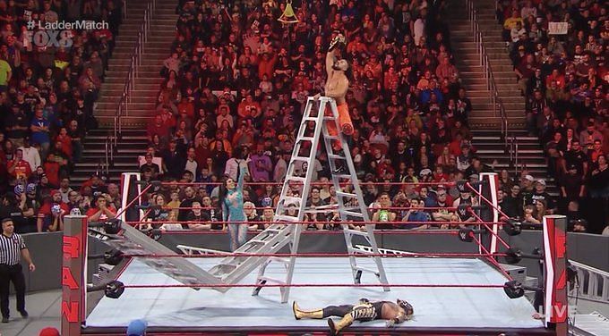 Raw में हुआ जबरदस्त लैडर मैच