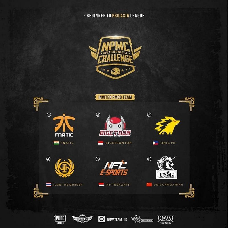 Invited teams are set to play the NPMC Asia League