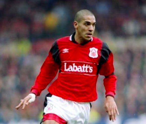 Stan Collymore of Nottingham Forest