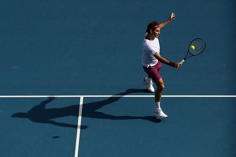 Federer&#039;s movement has often been compared to a ballet dancer
