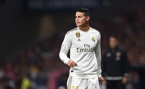 James Rodriguez has continued to struggle since returning to the Bernabeu