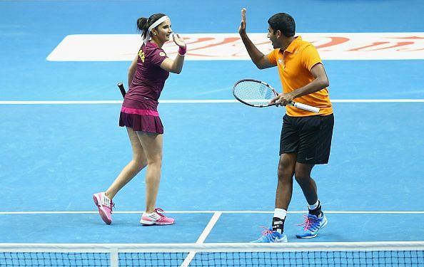 Rohan Bopanna and Sania Mirza have not played together since the 2016 Olympics