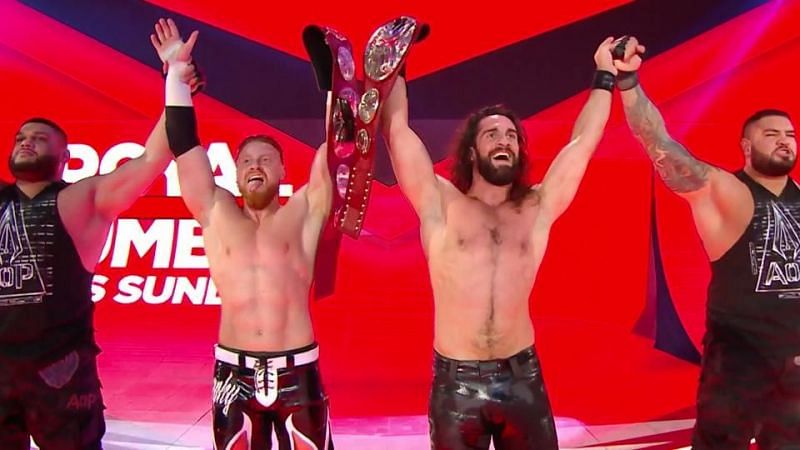The new RAW Tag Team Champs